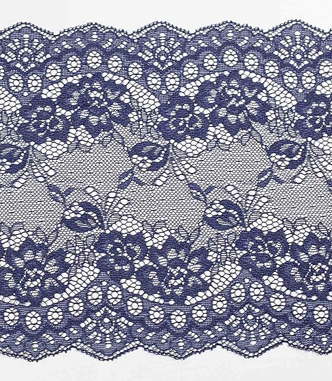 7" Soft Lace 10 Mtr Navy